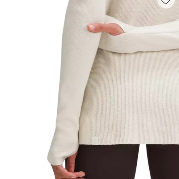 Lululemon Take It All In Cotton-Blend Sweater | XL | NWT - Picture 3 of 6
